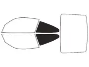 Rvinyl Window Tint Kit Compatible with Porsche Carrera GT 2004 (Convertible)