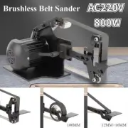 762x25MM Mini Electric Belt Sander Metal Wood Knife Sharpener Sanding Machine