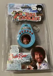 World's Coolest Bob Ross Talking Keychain - SEALED 6 phrases