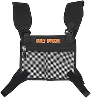 Harley-Davidson Men's H-D Logo Molded Chest Pack w/Reflective Lining - Black