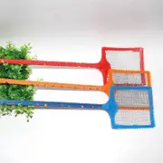 3Pcs Large Fly Swatter Fly Catcher House Office Bug Pest Control Racket Bamboo Handle