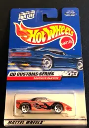 HOT WHEELS 1/64 CD CUSTOMS SERIES PONTIAC BANSHEE 2000