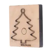 Christmas Die Cuts Christmas Tree Leather Cutting Die 13.5x13x2.3cm Christmas...