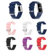 Replacement Strap Bracelet Silicone Wristband Watch Band For Fitbit Charge 3 4 s