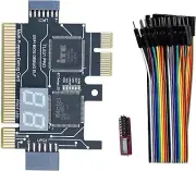 Jadeshay TL631 Pro Motherboard Analyzer Diagnostic Card, PCI Mini PCI-E LPC