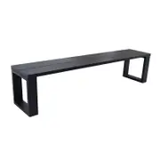 Deck Outdoor Concepts Fermo Outdoor Aluminium Bench In Charcoal
