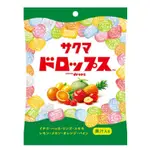 【星雨日貨】電子發票 佐久間製菓 綜合水果糖 水果硬糖 鐵盒水果糖同款 袋裝105G