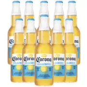 Corona 10 Pack Non-Alcoholic Malt Beverage - 12oz Bottle Mexican Import Brew