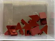 LEGO Parts - Dark Red Slope 45 2 x 1 with 2/3 Cutout - No 92946 - QTY 10