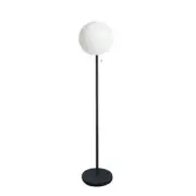 Cahaya Modern LED Mood Metal Floor Lamp Light with 30CM DC Power Round Plastic S