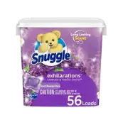 Snuggle Exhilarations Scent Booster Pacs, Lavender & Vanilla Orchid, Qty 56