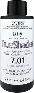Hi Lift Trueshades Demi Permanent Hair Colour, 75 ml, Natural Ash Blonde