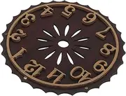 OSOLADY Elegant Vintage Wall Clock Dial Replacement Cuckoo Clock Part Quiet Mechanism Easy Installati
