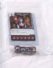 DC Dice Masters World's Finest * HARLEY QUINN * Set RARE Uncommon CUR 4 Dice