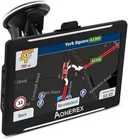 GPS Car Navigator, 7 Inch Truck GPS Navigator Touch Screen with Newest Full Europe Map for Car Truck RV