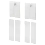 ALFTA adhesive hook for frame, white
