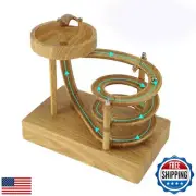 Kinetic Art Perpetual Motion Machine Desk Toy, Non-Stop Rolling Ball Funny To