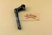 GENUINE VINTAGE LOWRIDER STEEL STEM (SIZE 21.1MM) W/ 2 BOLT KP-3 IN BLACK.