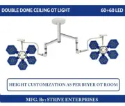 New OT/OR Room & Examination OT light Double dome OT Surgery Light by Strive