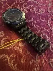 TRIPLE BLACK Pro Diver INVICTA 330feet Quartz Watch New in Box