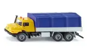 Siku - Mercedes-Benz Zetros with platform and canvas cover NEW toy model #3547