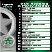OTIS REDDING /PERSY SLEDGE LEGENDS SERIES #36 KARAOKE CD+G NEW IN PLASTIC /PRINT