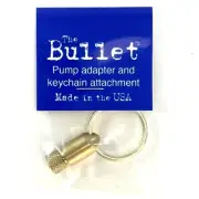 Bullet Keychain - Presta To Schrader Valve Adapter Keychain Holder Bicycle Gear