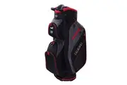 Ram Golf Lightweight Cart Bag with 14 Way Dividers Top Black/Grey/Red