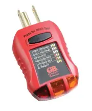 Gardner Bender GFI-3501 Ground Fault Receptacle Tester & Circuit Analyzer,