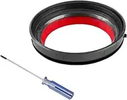 [TIHEFA] for Dyson, V10 V11 V12 SV20 SV14 V15 Vacuum Cleaner Dust Bin Top Filter Sealing Ring Replacement Dust Bucket Cleaner Spare Part Dust Bin Sealing Ring(V10Slim V12)