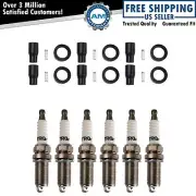Ignition Coil Boots & Iridium Spark Plug Kit Set for Genesis Borrego