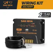 San Hima 20A MPPT Solar Charge Controller With Cable Regulator 12V/24V