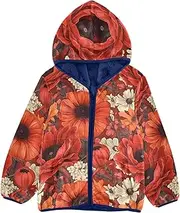 [Caihoyu] Sherpa Fleece Girls Baby Zipper Hoodie Toddler Warm Outerwear