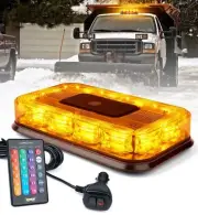 LUMENIX LED Roof Top Strobe Beacon Light Bar Rooftop Security Warning Emergen...