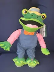 Gemmy Animated Frog My Money Dont Jiggle Jiggle Dancing Singing Frog Plush 2023