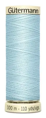 Gutermann 100P-203 Sew-All Thread 110yd-Light Blue
