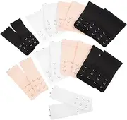 [BESTYASH] 18pcs Women Elastic Bra Extender Buckles Bra Belt Buckle Bra Strap Extensions