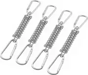 Heavy Duty 4PCs Awning Tension Spring Set, Alloy Sun Shade Sail Fixing Kit for Camping Beach Tent - HK619