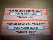 2 Pure Prairie League Let Me Love You Tonight / Janny Lou Jukebox Title Strip