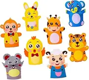 Handmade Doll Materials Bag 8pcs Creative Sewing Toys Educational Tool for Boys and Girls Early Learning Safe for Toddlers