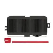 Mishimoto Black Top Mount Intercooler w/Red Hoses Fits Subaru 08-15 WRX STi
