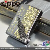 在飛比找Yahoo!奇摩拍賣優惠-詮國 (ZP726) Zippo 打火機 哈雷系列 天使之翼