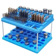 Metal Chuck Storage Box Tool Holder Case Durable Plastic CNC Machine Organizer