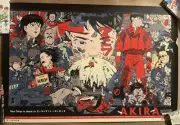 SIGNED Akira Tyler Stout Mondo Mystery Movie Poster Art Print Katsuhiro Otomo LE