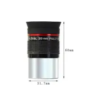 20mm Plossl Eyepiece -1.25" Telescope Eyepiece FMC Telescope Lens for Astronomy