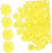 EXQUIMEUBLE 100pcs Artificial Flower Aroma Diffusers Cute Fragrance Diffuser Sticks for Office Home Decor Flower Ornaments Daisy Design