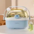Drain Tray Tableware Drying Rack Plastic Tableware Storage Cabinet Baby Bottle