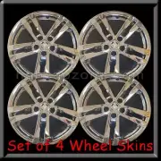 2021-2022 Chrome Ford Explorer Wheel Skins 18" Hubcaps Chrome Wheel Covers