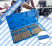 40 Pcs Allen Torx Hex Key Star Spline Bit Set Blow Molded Case 3/8" & 1/2" NEW