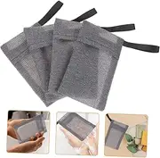 MUSISALY Lightweight Soap Saver Bag Set 4pcs Soap Pouches for Soap Bars Quick Lathering